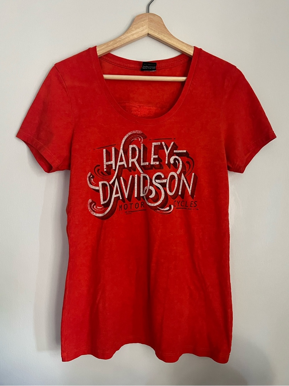 Harley Davidson Orange Tombstone AZ Graphic Tee